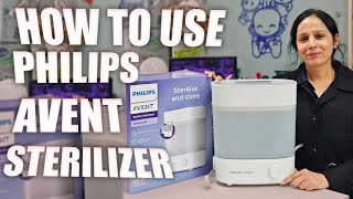 How to Use Philips avent Sterilizer A StepbyStep Guide🍼✨ [upl. by Parsaye]