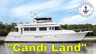 Sold  549000  1992 74 Hatteras Walkaround Motor Yacht For Sale [upl. by Ahsikan520]