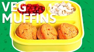 Healthy Vegetable Egg Muffins  Egg amp Veggie Muffins with Cheese  Muffin Recipe For Kids Lunch Box [upl. by Isborne261]