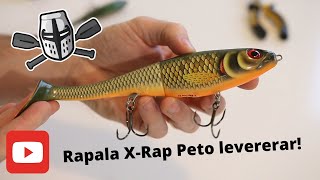 Rapala XRap Peto Tankar 14 eller 20 cm Favoritfärger Betyg [upl. by Daphne337]