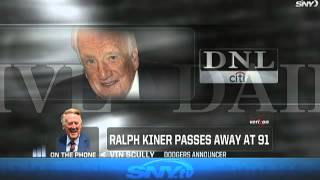 Vin Scully remembers Ralph Kiner [upl. by Orsay]