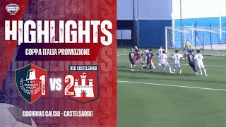 Calcio Promozione Coppa Italia  Coghinas CalcioCastelsardo 12 Highlights [upl. by Mari]