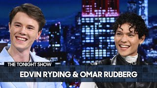 Edvin Ryding and Omar Rudberg Talk Young Royals and Tease the Third Season Extended  Tonight Show [upl. by Harat]