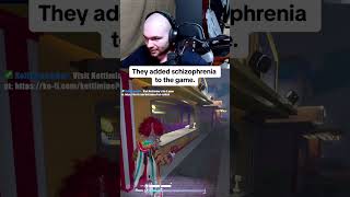 They added schizophrenia  gaming reaction indiegames killerklowns killerklownsfromouterspace [upl. by Ruthe]