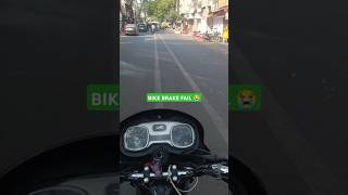 😱Achanak Brake Fail 🚨 JHAVLOGS7737 MotoVlogger Shorts YTShots Travel BikeBrakeFail RiderLife [upl. by Flory]