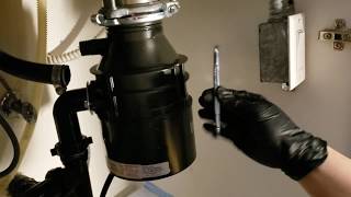 DIY  Replacing Garbage Disposal InSinkErator Badger 5 12 HP [upl. by Anihsak]