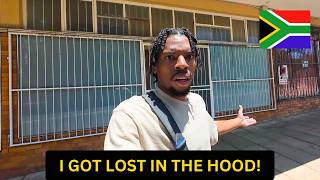 AMERICAN IN SOUTH AFRICA VLOG Went To The Hood Today [upl. by Ahsinet]