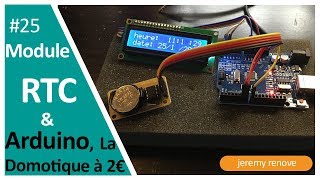 fabriquer horloge RTC arduino compteur énergie [upl. by Ellord]