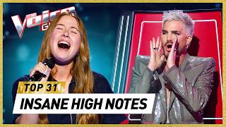 The Most Impressive HIGH NOTES of 2024 on The Voice [upl. by Gagne]