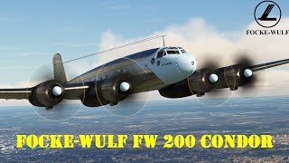 MSFS 1935 │ FockeWulf Fw 200 Condor ✈ EDDI Berlin Tempelhof │ Germany 1935 [upl. by Cyrille]