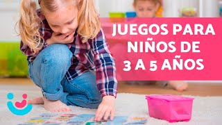 10 JUEGOS y ACTIVIDADES para NIÑOS de 3 a 5 años 🧩🧸 [upl. by Salb]