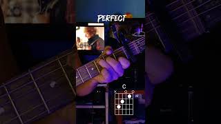 Perfect Guiter Progression perfect edsheeran guiterlesson [upl. by Glaudia]