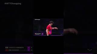 Fan Zhendong vs Tomokazu Harimoto best points ittf fanzhendong tabletennis pingpong wtt tt [upl. by Zeidman]