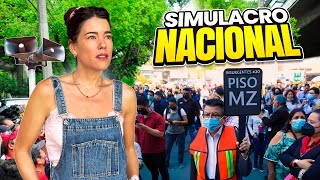 SIMULACRO NACIONAL 2024 🇲🇽 ¡Así lo VIVIMOS en CDMX 4K [upl. by Eirroc752]