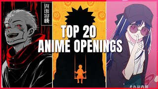 Top 20 Most Viewed Anime Songs of All Time [upl. by Athalia]