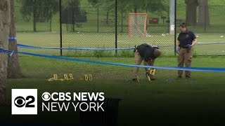 3 shot 1 fatally near migrant shelter on Randalls Island [upl. by Ecenahs644]