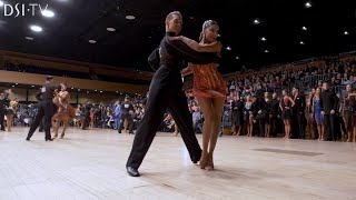 Troels Bager amp Ina Jeliazkova Cha Cha Cha Rounds Professional Latin  UK Open 2020 DSI TV 4K [upl. by Somar]