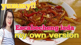 HOW TO COOK escabecheng lapu lapu panlasangpinoy escabechenglapulapu sweetandsourfish [upl. by Kiah]