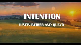 Justin Bieber  Intentions Lyrics ft Quavo [upl. by Ecined]