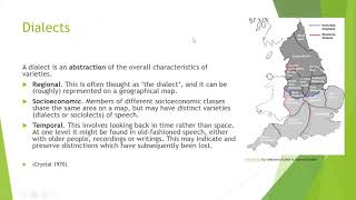 An Introduction to English Dialectology [upl. by Kachine]