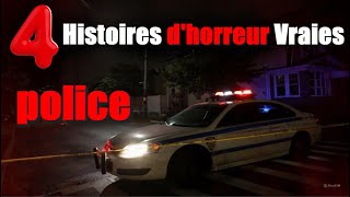 4 Histoires dhorreur Vraies et Très Effrayantes arrivées à la police [upl. by Thacker]