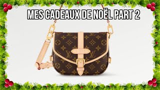 Louis Vuitton Saumur BB Mes Cadeaux de Noël part 2 [upl. by Novert]