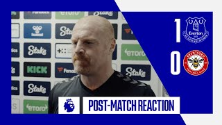 EVERTON 10 BRENTFORD SEAN DYCHE’S POSTMATCH REACTION [upl. by Irek]