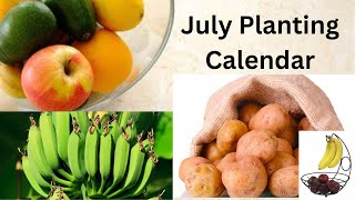 July Gardening calendar [upl. by Nattirb]