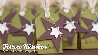 VERPACKUNG  Ferrero Küsschen Verpackung  Weihnachten [upl. by Bernadette]