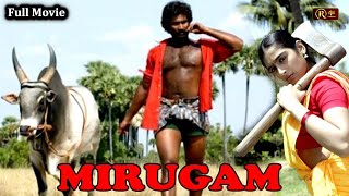 Mirugam Tamil Full Movie HD  Super Hit Movie mirugam mirugammovie ganjakarupu aadhi super [upl. by Enylrac]