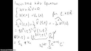 Non linear dispersive equations  24 Applications 2 [upl. by Gnanmas]