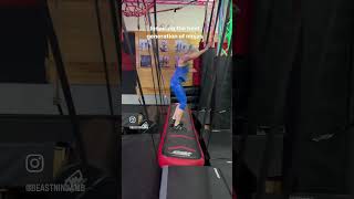 Jessie Graff and her mother Ginny visit Beast Ninja [upl. by Fredette464]