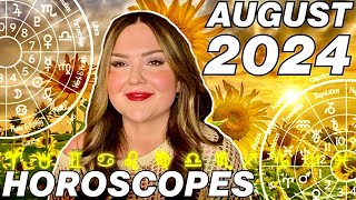 August 2024 Horoscopes  All 12 Signs [upl. by Romine]