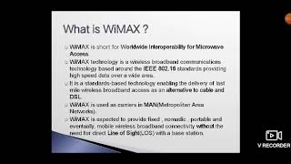 WiMAX Technology [upl. by Euell]