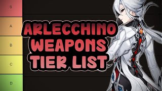 Arlecchino Weapons Polearms Tier List  Genshin Impact 46 [upl. by Duquette]