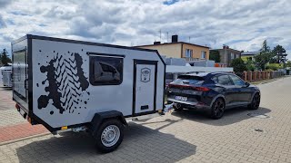 MTCAMP Everest OffRoad Trailer Przyczepa Terenowa Wyprawowa kempingowa Mini DMC6001300kg [upl. by Oringas]