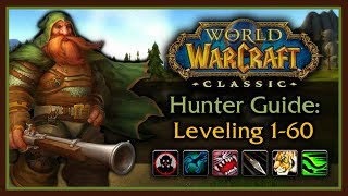 Classic WoW Hunter Leveling Guide 20 Pets Talents Rotation Bow Progression Tips amp Tricks [upl. by Lenrad19]