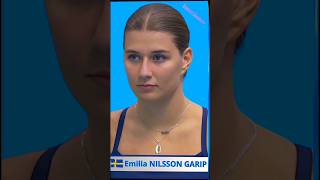 The Star Of Womens Diving Emilia NILSSON GARIP🥰 diving Springboard Sports  Sport Sirens [upl. by Thetis]