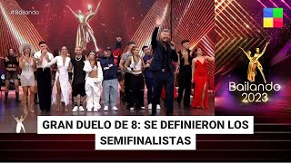 GRAN DUELO DE 8 se definieron las SEMIFINALES  Bailando2023  Programa completo 24012024 [upl. by Rumilly]