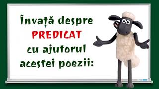 📚PREDICATUL 📚Gramatica simplu cu personajele indragite de copii 📚 [upl. by Ainala]