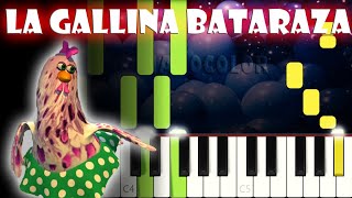 La Gallina Bataraza  Piano Cover  Tutorial  Karaoke [upl. by Leander]