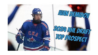 Ivan Demidov Highlights  2024 NHL Draft Top Prospect [upl. by Ashleigh]