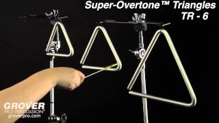 Grover Pro SuperOvertone™ Triangles [upl. by Riebling]