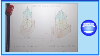 ASSONOMETRIE DI UNA COMPOSIZIONE DI SOLIDI  COMP N°2  1089 [upl. by Ruthven41]