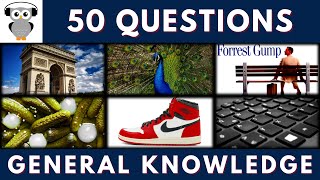 General Knowledge Quiz Trivia  50 Questions  Do You Know  Pub Quiz [upl. by Eveline]