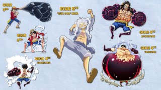 Que son las marchas o transformaciones de Luffy en one piece [upl. by Therron]