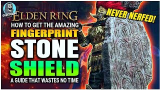 BEST DEFENSIVE ITEM Fingerprint Stone Shield Location GUIDE  Elden Ring DLC [upl. by Anahsohs]