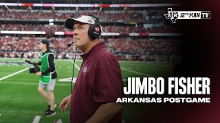 Arkansas Postgame Jimbo Fisher [upl. by Garber]