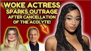 IT OVER Furious Reaction from Woke Actress After The Acolyte Gets Axed [upl. by Eralc]