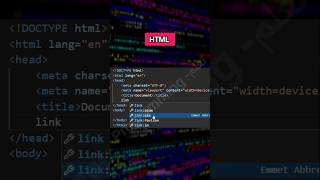 How to link css to html in vscode developer programming javascript html coding webdevelopment💻🌐 [upl. by Anastassia]